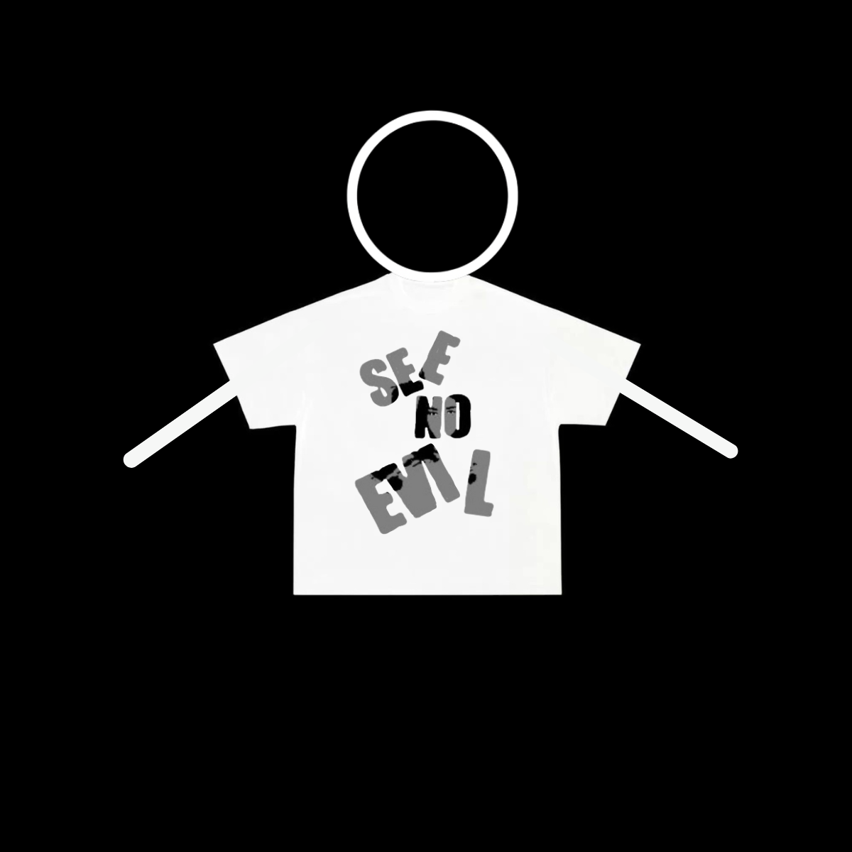 White T-Shirt : recommend u size down