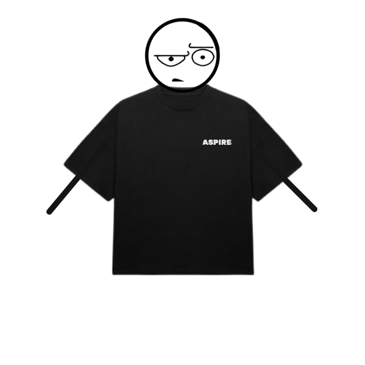 Black T-shirt : recommend u size down