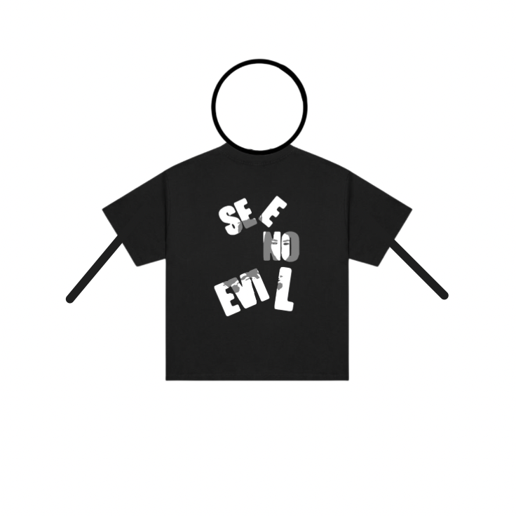 Black T-shirt : recommend u size down