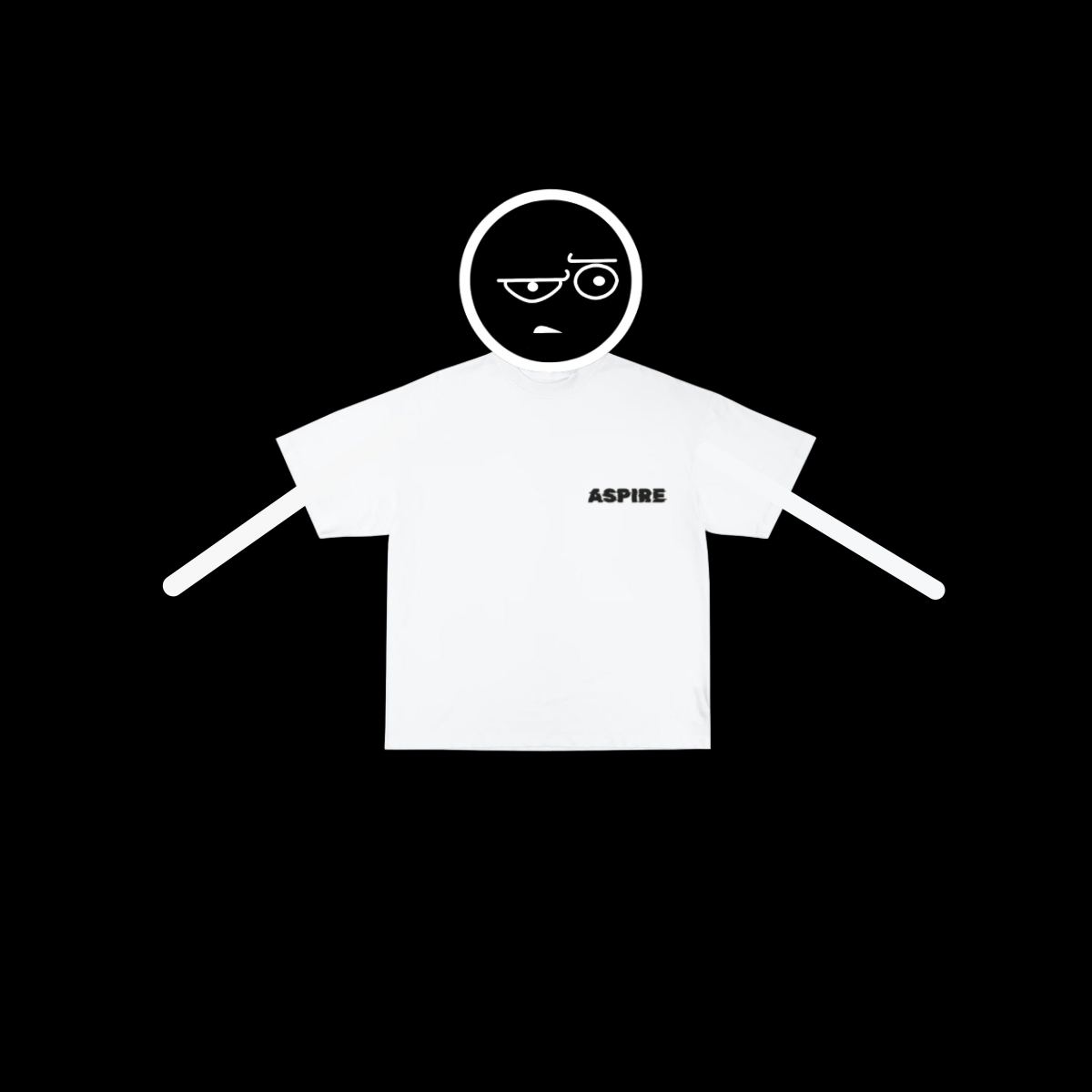 White T-Shirt : recommend u size down